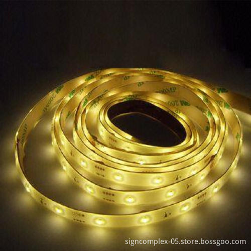 Flexible LED Strip with 0805 SMD LED and 12V DC Working Voltage